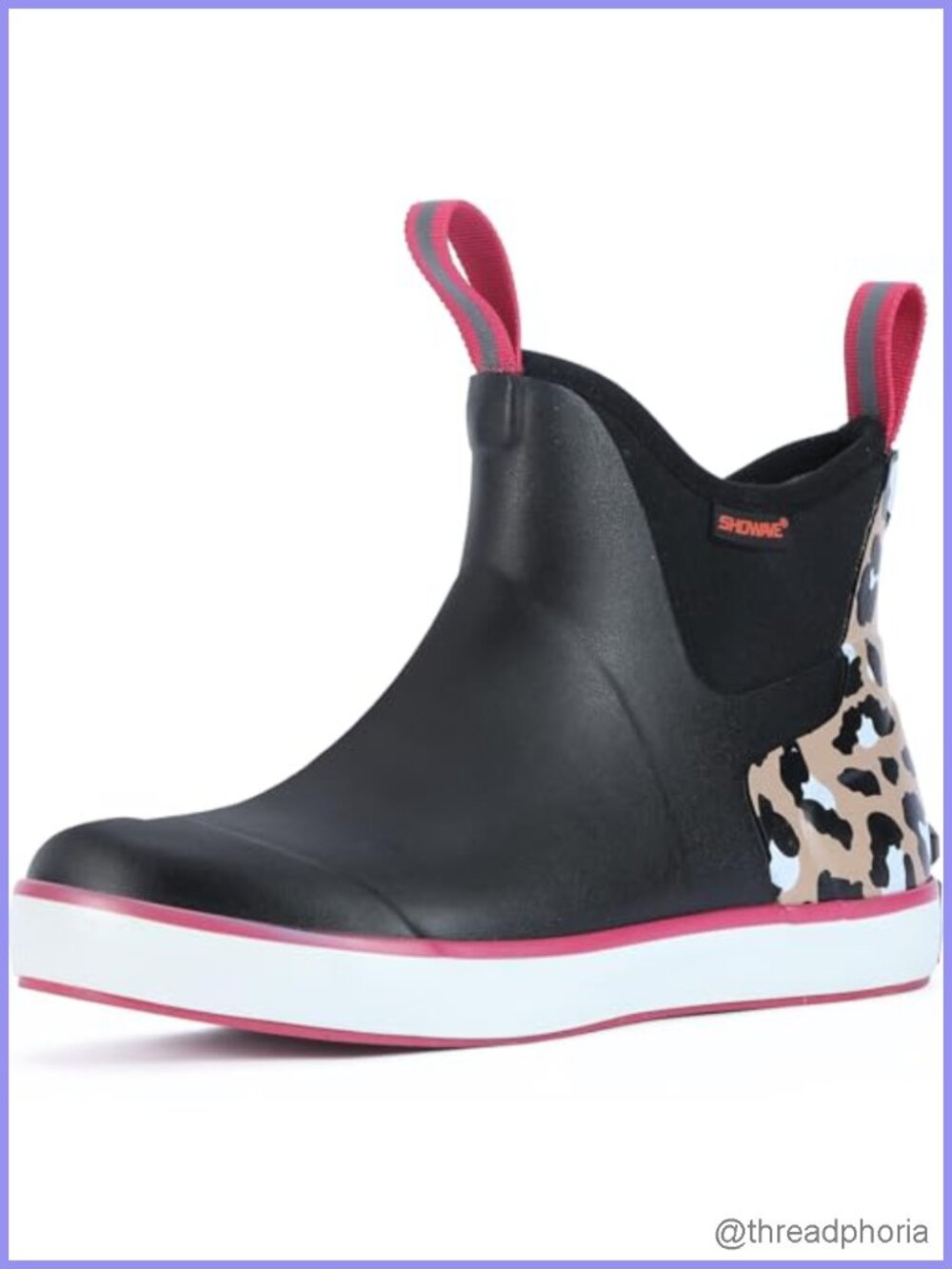 Waterproof Ankle Deck Boots Non-Slip Insulated Rubber Work Rain Booties